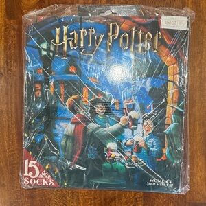 NWT Still in Packaging Harry Potter Women's 15 Days of Socks Set